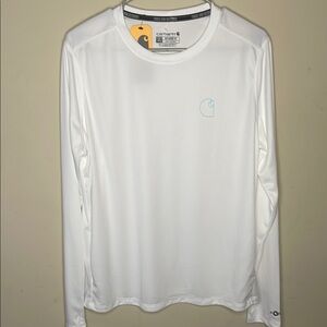 Carhartt Classic White Long Sleeve Tee